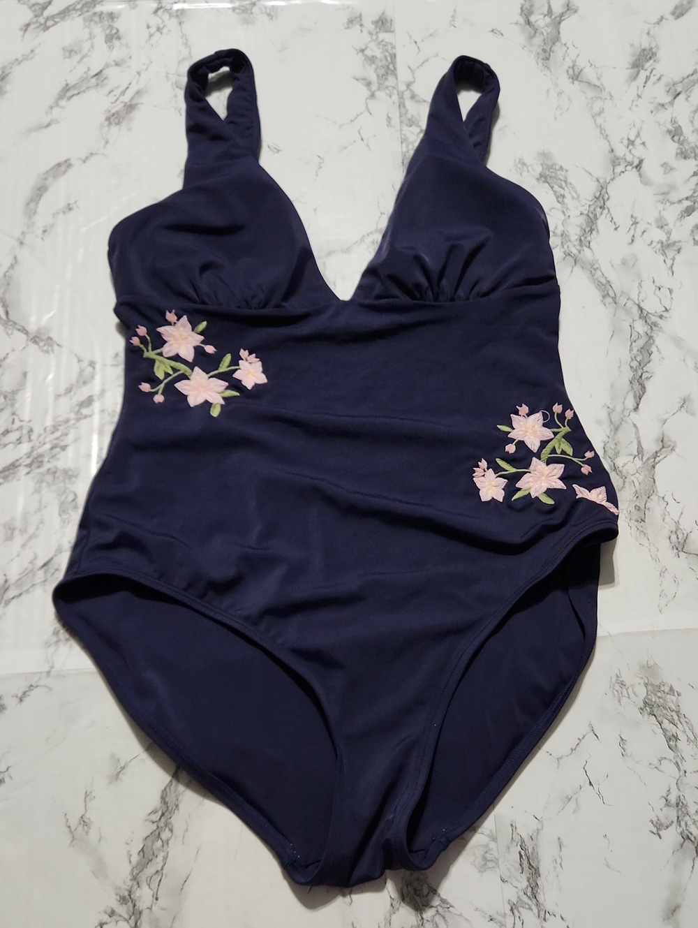 Andie X Fanm Mon Embroidered One Piece Swimsuit
